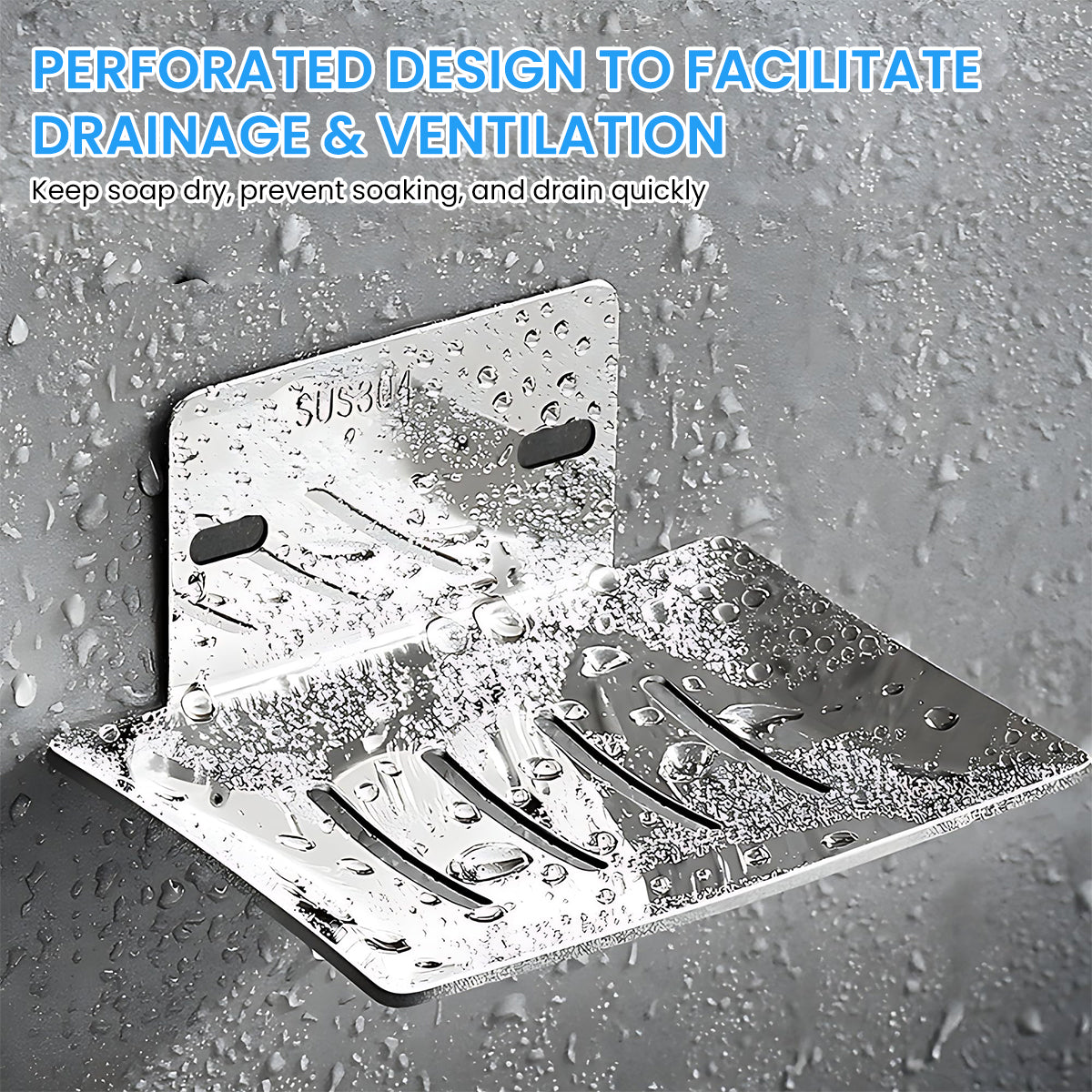 HASTHIP 2Pcs Soap Holder Stainless Steel Soap Holder for Bathroom, Soap Dish, Soap Stand for Bathroom, Soap Holder for Wall, Wall Mounted Shelf, Bathroom Accessories HASTHIP 2Pcs Soap Holder Stainless Steel Soap Holder for Bathroom, Soap Dish, Soap Stand for Bathroom, Soap Holder for Wall, Wall Mounted Shelf, Bathroom Accessories